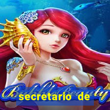 secretario de esporte salario